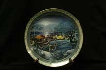 Collector deer plate