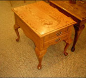 Handmade wood table