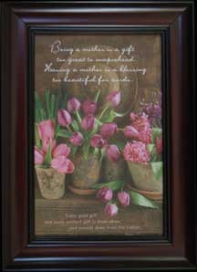 Framed inspirational print — Mother’s Day